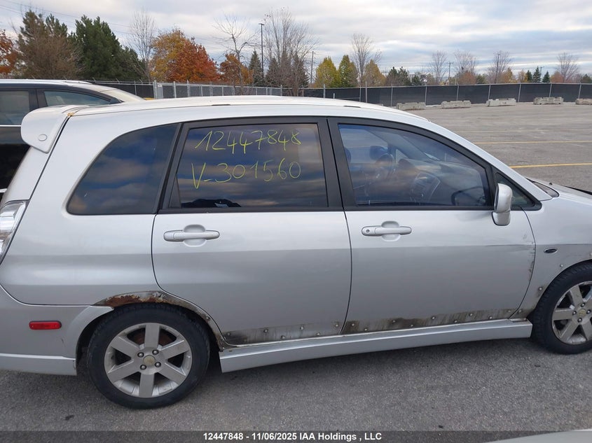 2005 Suzuki Aerio VIN: JS2RC61HX55301560 Lot: 12447848