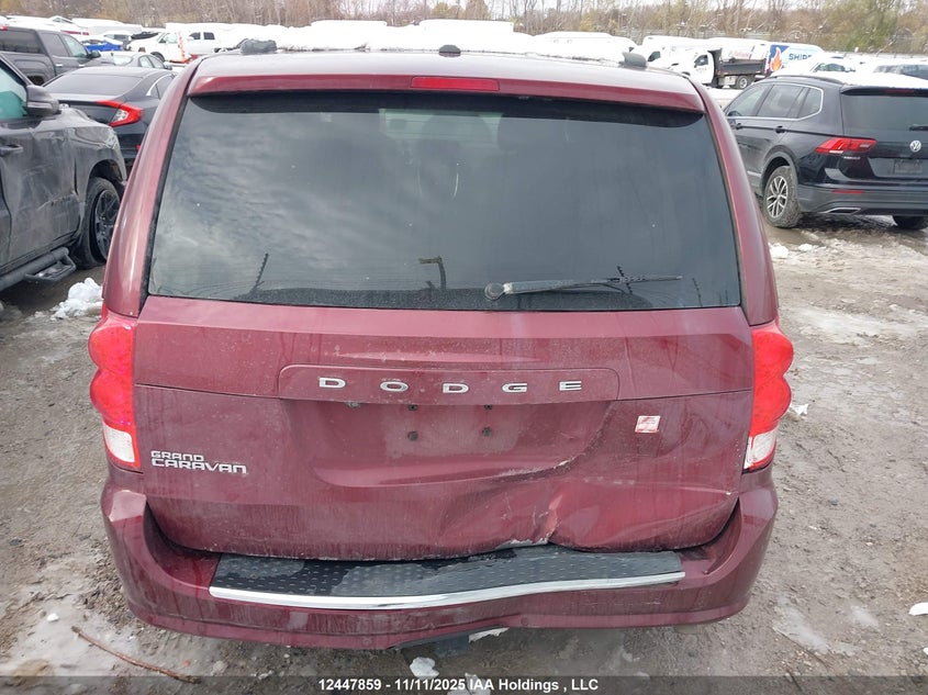 2018 Dodge Grand Caravan Cvp/Sxt VIN: 2C4RDGBG9JR329415 Lot: 12447859