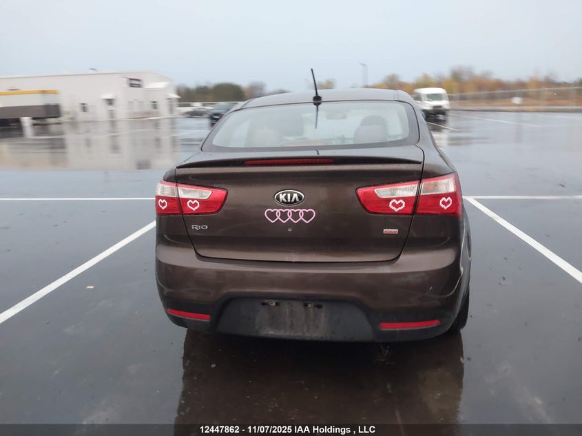 2013 Kia Rio VIN: KNADM4A37D6213033 Lot: 12447862