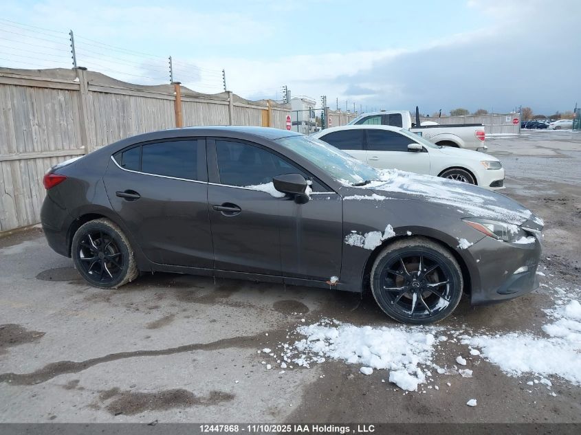 2015 Mazda Mazda3 Gs VIN: 3MZBM1V7XFM210360 Lot: 12447868