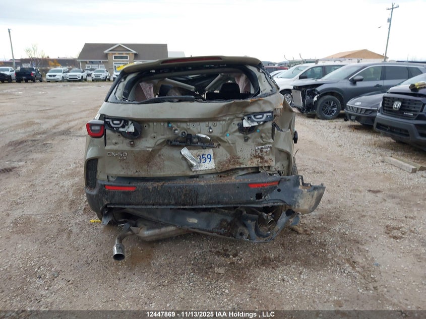 2025 Mazda Cx-50 Gt W/Turbo/Meridian Edition VIN: 7MMVABDY5SN326459 Lot: 12447869