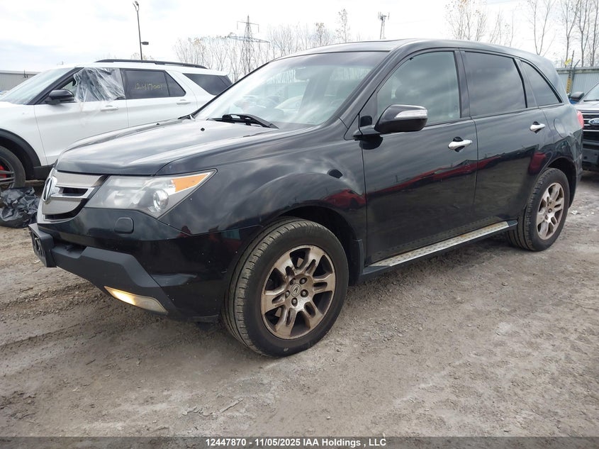 2HNYD28679H005887 2009 ACURA MDX photo no. 2