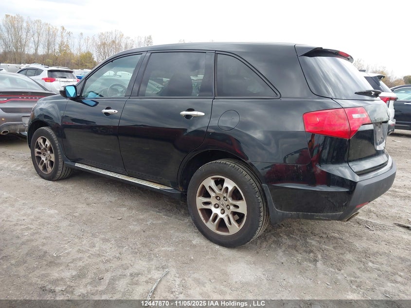 2HNYD28679H005887 2009 ACURA MDX photo no. 3