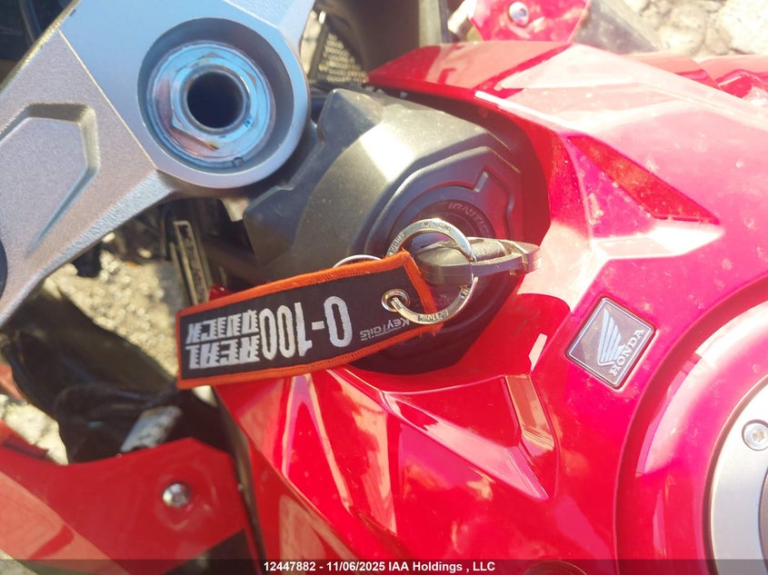 2023 Honda Cbr650 Ra VIN: MLHRH0166P5400402 Lot: 12447882