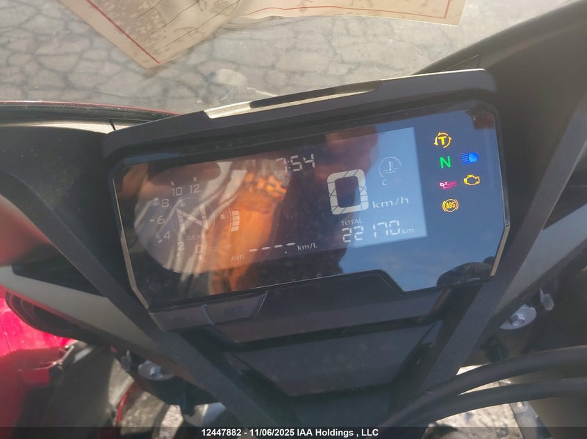 2023 Honda Cbr650 Ra VIN: MLHRH0166P5400402 Lot: 12447882