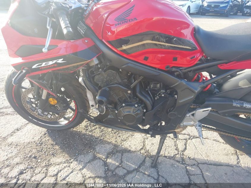 2023 Honda Cbr650 Ra VIN: MLHRH0166P5400402 Lot: 12447882