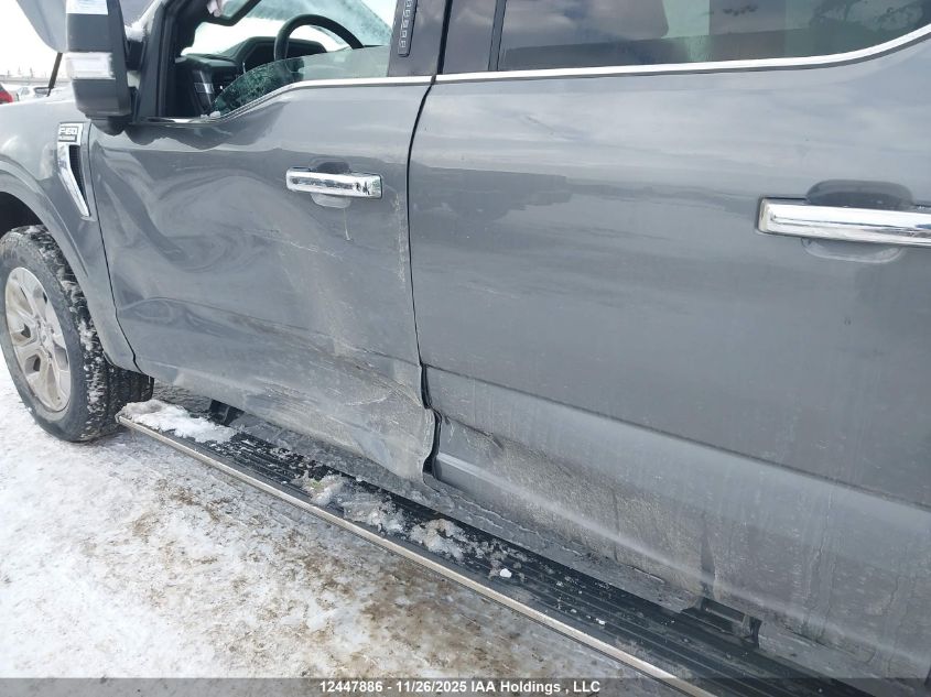 2021 Ford F-150 Platinum VIN: 1FTFW1E86MFB73991 Lot: 12447886