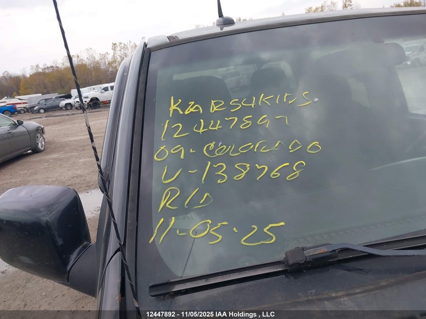 1GCDT13E998138768 2009 CHEVROLET COLORADO photo no. 6
