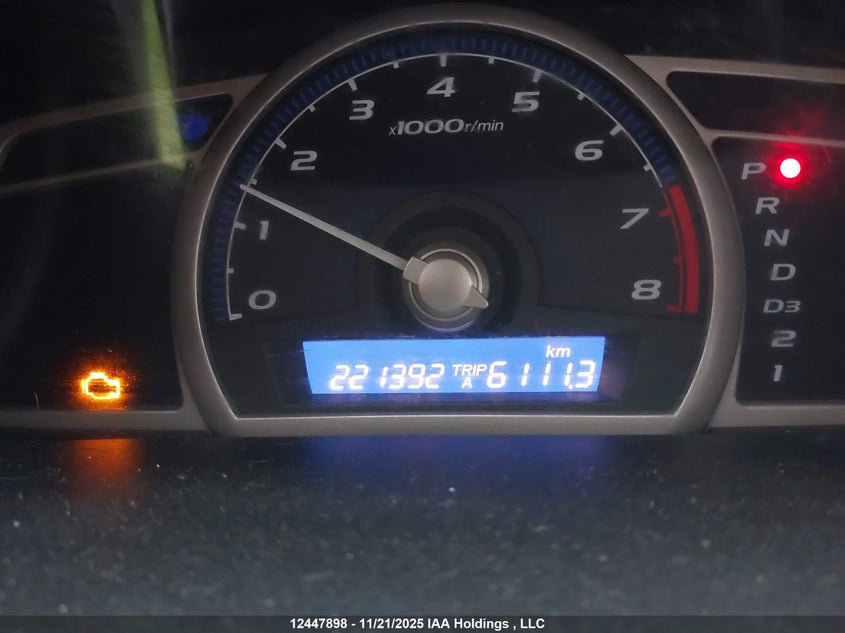 2008 Honda Civic Dx VIN: 2HGFA162X8H025499 Lot: 12447898