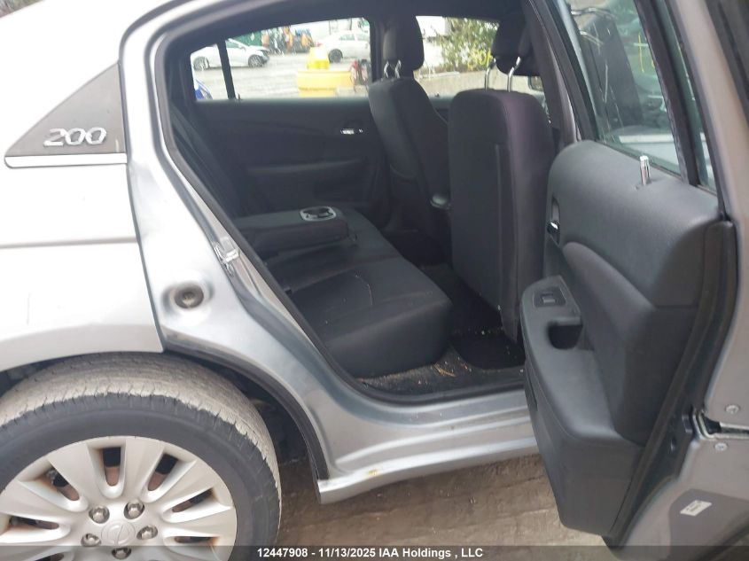 2014 Chrysler 200 Lx VIN: 1C3CCBAB7EN195335 Lot: 12447908