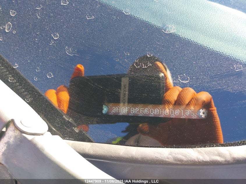 2013 Honda Civic Ex VIN: 2HGFB2F50DH006175 Lot: 12447909