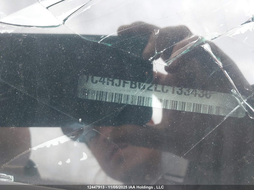 1C4RJFBG2LC133430 2020 JEEP GRAND CHEROKEE photo no. 9
