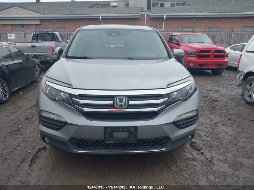 2016 Honda Pilot Ex-L Navi VIN: 5FNYF6H70GB503187 Lot: 12447915
