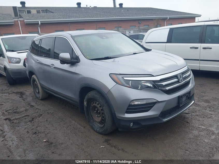 2016 Honda Pilot Ex-L Navi VIN: 5FNYF6H70GB503187 Lot: 12447915