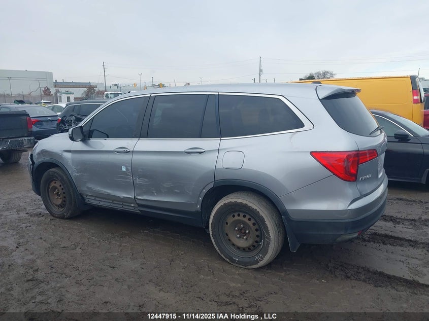 2016 Honda Pilot Ex-L Navi VIN: 5FNYF6H70GB503187 Lot: 12447915