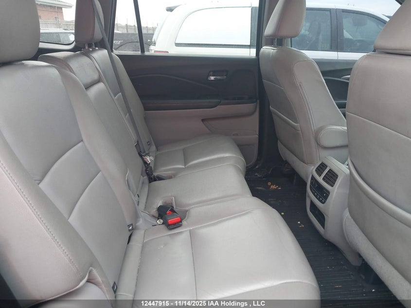 2016 Honda Pilot Ex-L Navi VIN: 5FNYF6H70GB503187 Lot: 12447915