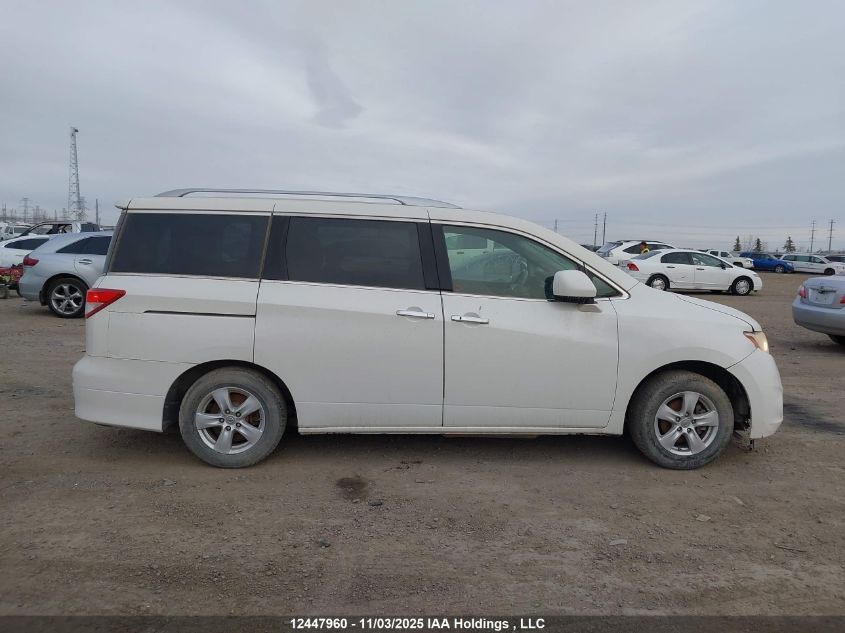 2012 Nissan Quest Sv VIN: JN8AE2KP8C9036406 Lot: 12447960