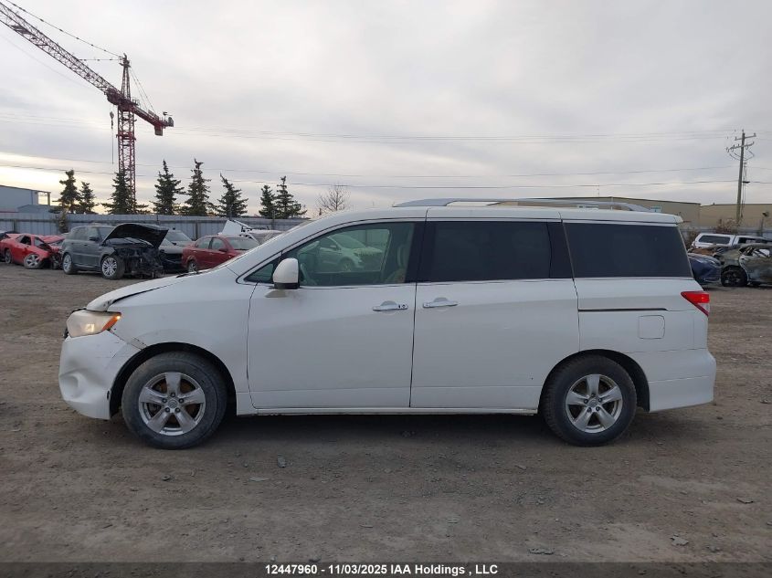 2012 Nissan Quest Sv VIN: JN8AE2KP8C9036406 Lot: 12447960