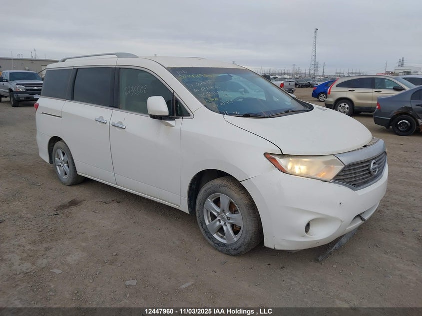 JN8AE2KP8C9036406 2012 Nissan Quest Sv auction photo 1