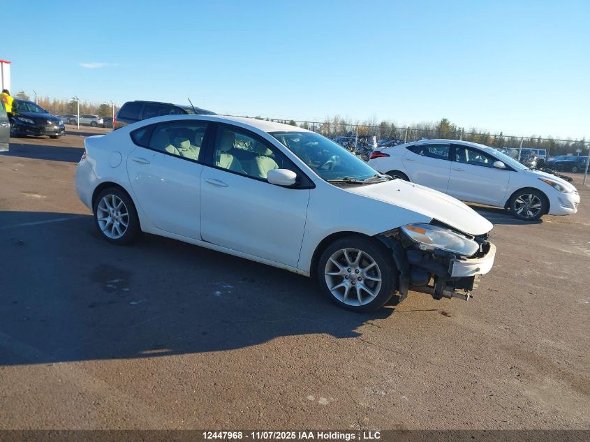1C3CDFBA6DD183451 2013 Dodge Dart Sxt/Rallye auction photo 1