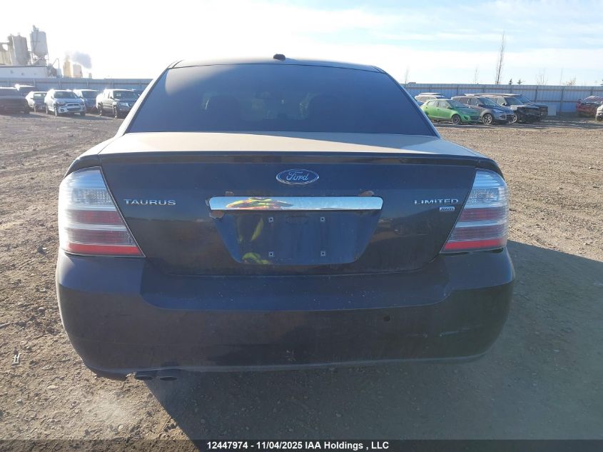 2009 Ford Taurus Limited VIN: 1FAHP28W09G127005 Lot: 12447974