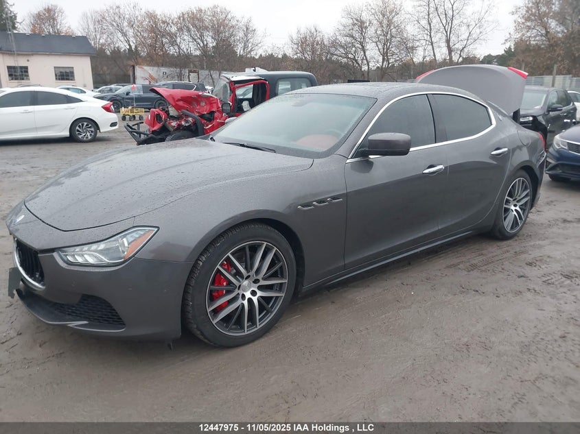 ZAM57RTA6F1156231 2015 MASERATI GHIBLI photo no. 2