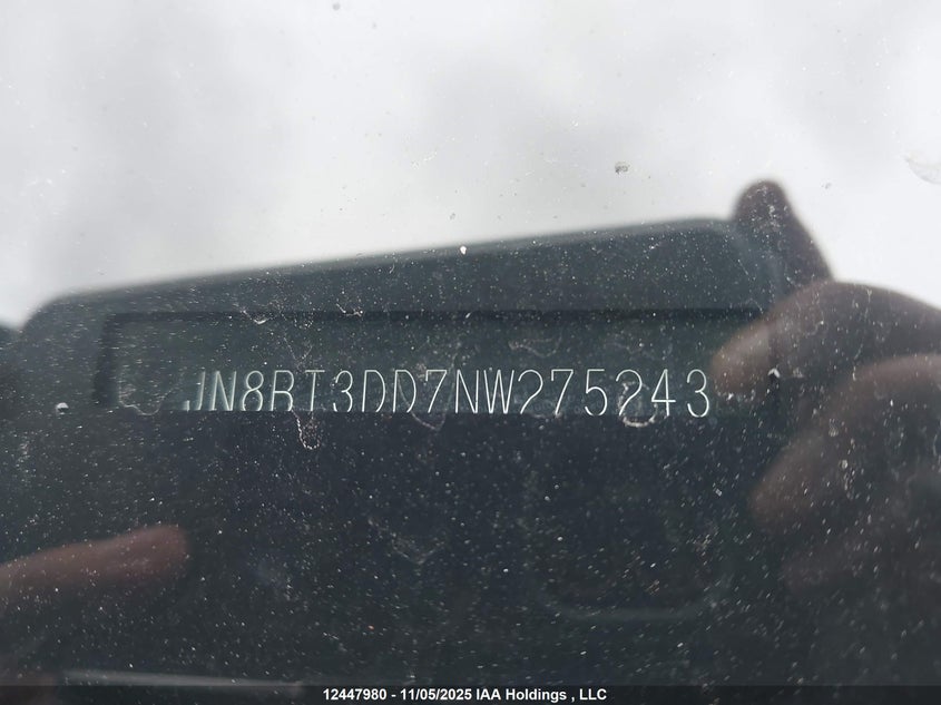 JN8BT3DD7NW275243 2022 NISSAN ROGUE photo no. 19