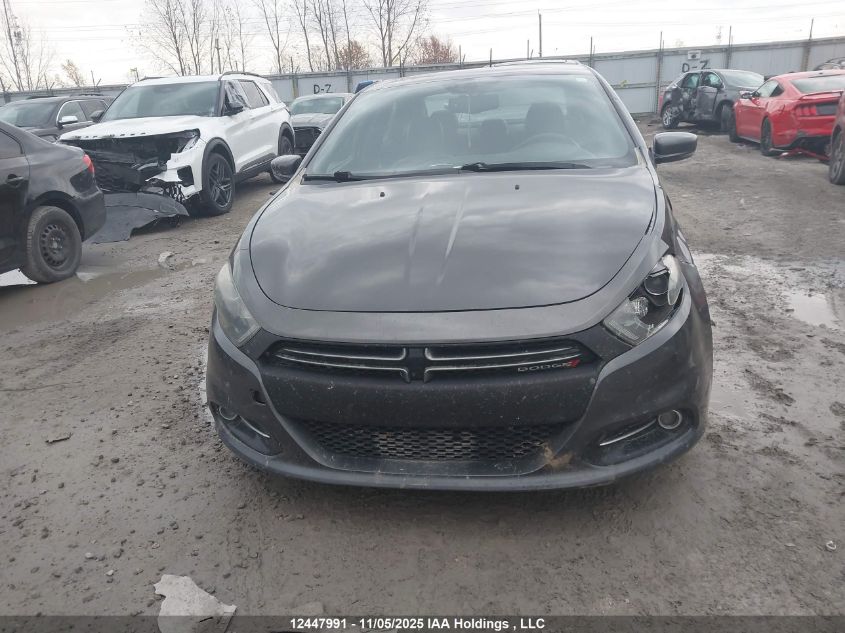 2016 Dodge Dart Gt VIN: 1C3CDFEB6GD593403 Lot: 12447991