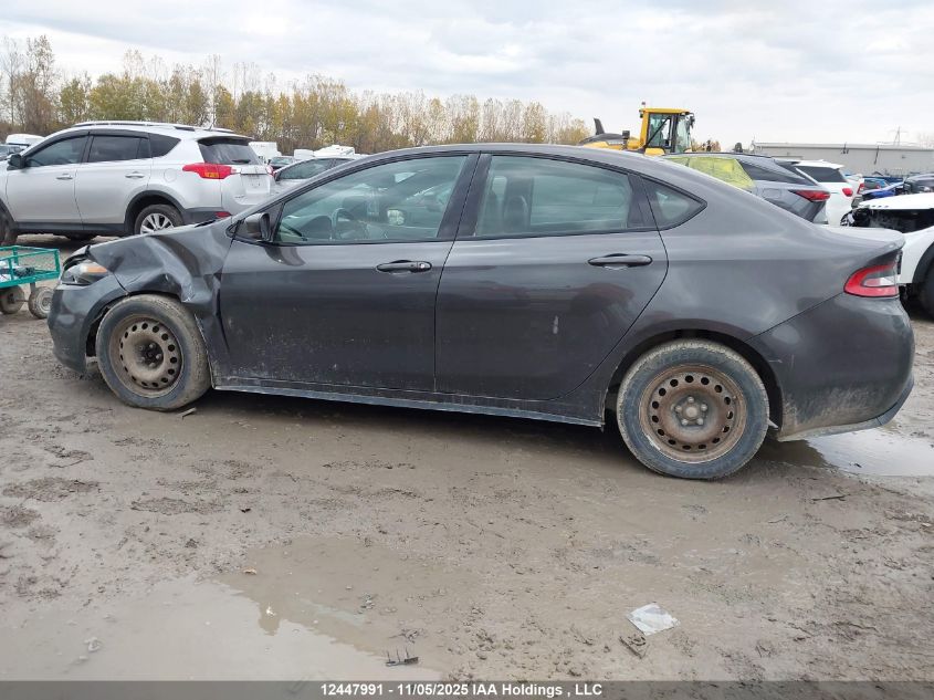 2016 Dodge Dart Gt VIN: 1C3CDFEB6GD593403 Lot: 12447991