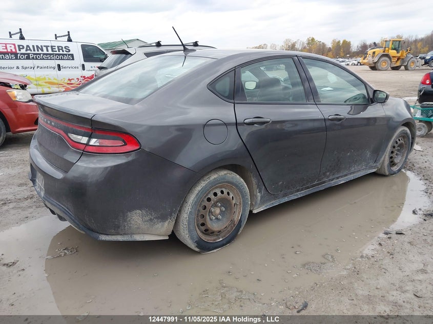 2016 Dodge Dart Gt VIN: 1C3CDFEB6GD593403 Lot: 12447991