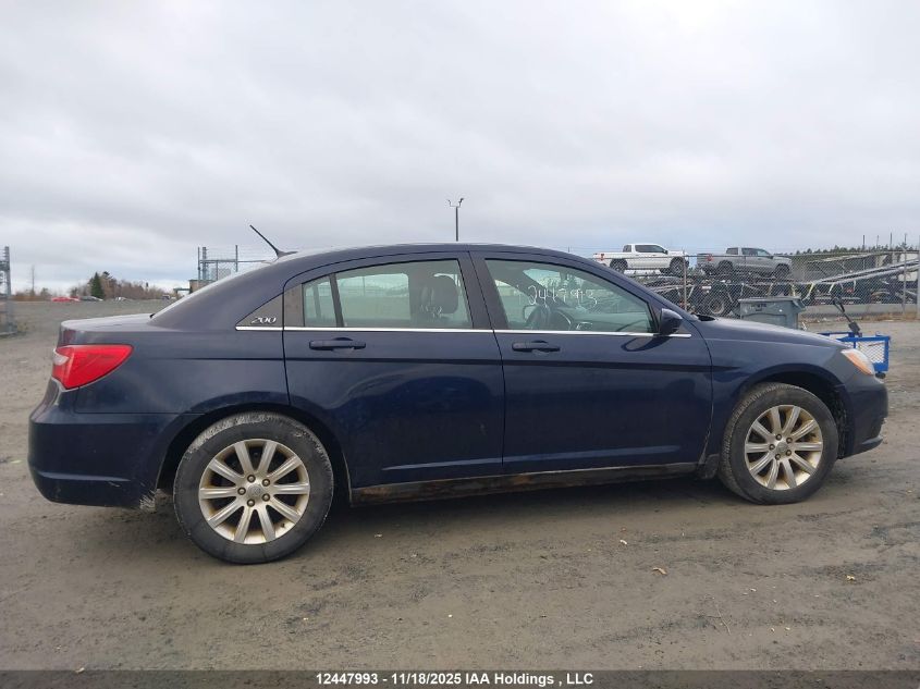 2013 Chrysler 200 Lx VIN: 1C3CCBABXDN636342 Lot: 12447993