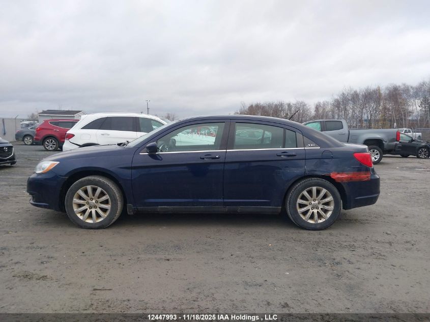 2013 Chrysler 200 Lx VIN: 1C3CCBABXDN636342 Lot: 12447993