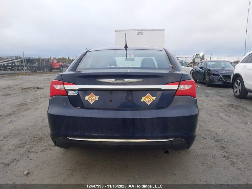 2013 Chrysler 200 Lx VIN: 1C3CCBABXDN636342 Lot: 12447993