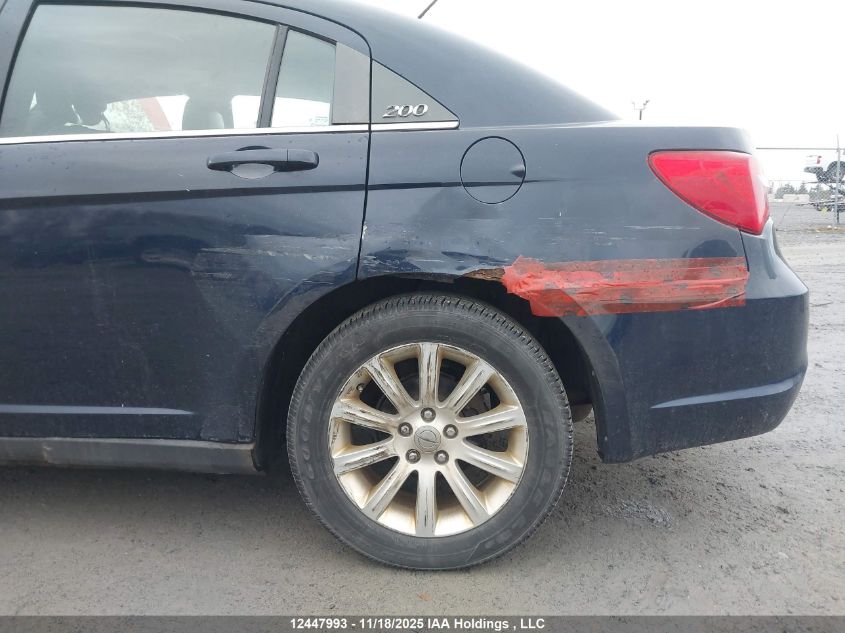 2013 Chrysler 200 Lx VIN: 1C3CCBABXDN636342 Lot: 12447993