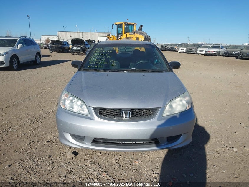 2004 Honda Civic Se VIN: 1HGEM21244L806113 Lot: 12448003