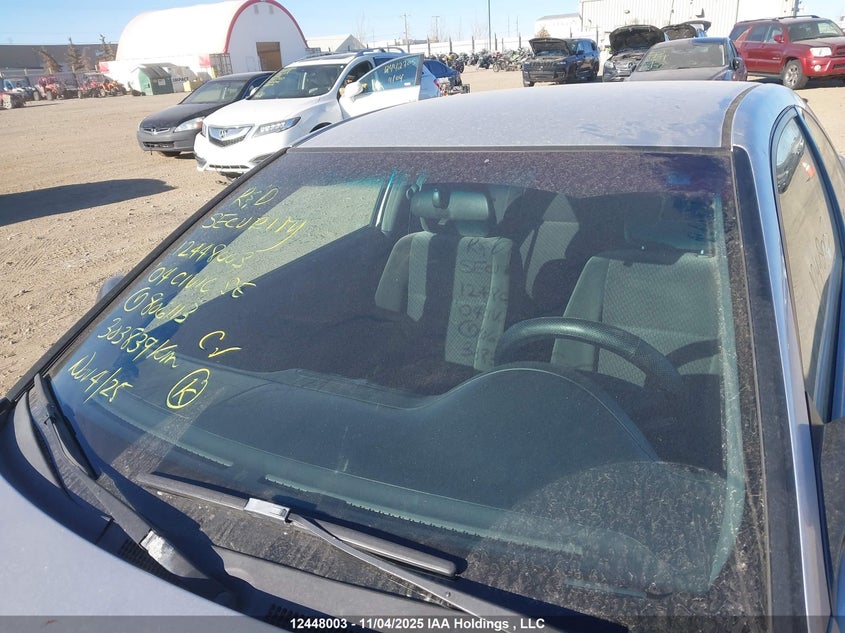 2004 Honda Civic Se VIN: 1HGEM21244L806113 Lot: 12448003