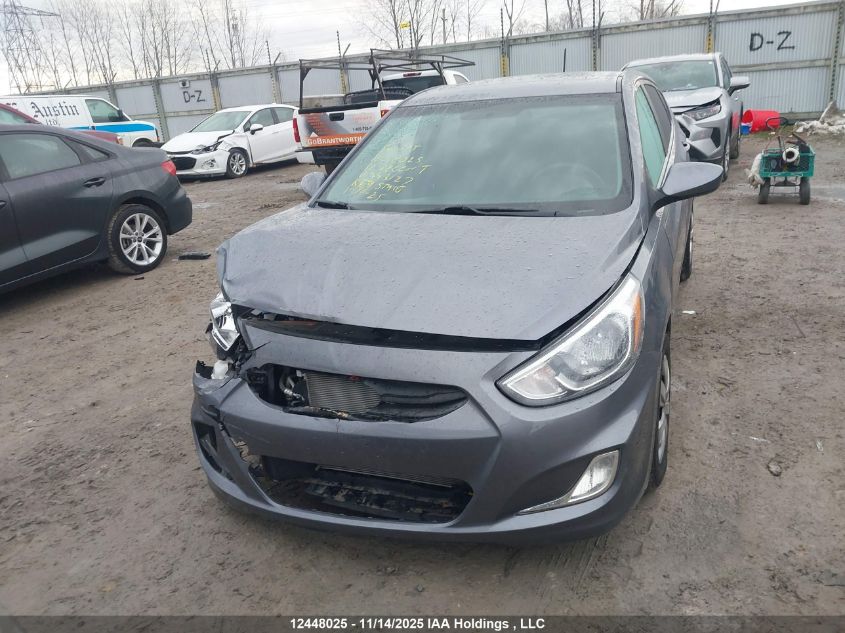 2017 Hyundai Accent Se VIN: KMHCT5AE0HU343127 Lot: 12448025