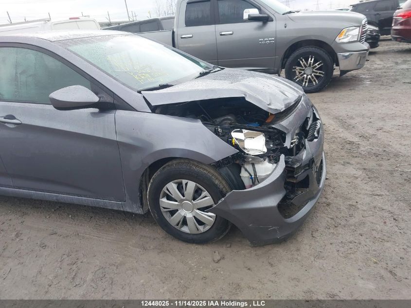 2017 Hyundai Accent Se VIN: KMHCT5AE0HU343127 Lot: 12448025