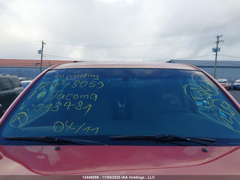 2011 Toyota Tacoma Access Cab VIN: 5TFUU4EN4BX018481 Lot: 12448059