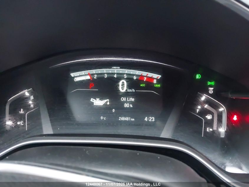 2017 Honda Cr-V Touring VIN: 2HKRW2H93HH141017 Lot: 12448067