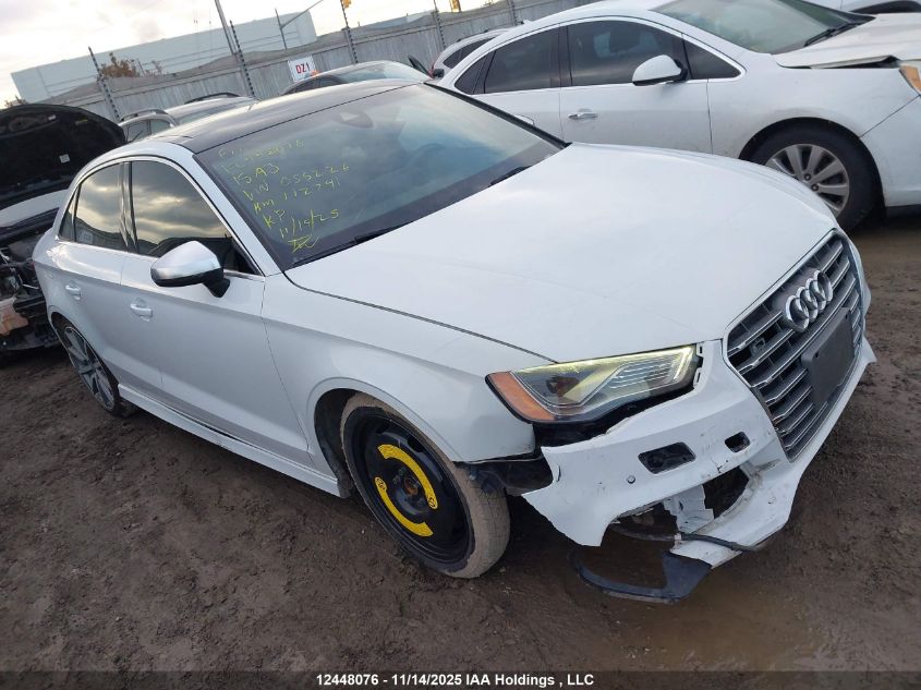 WAUFFRFF1F1055226 2015 Audi S3 auction photo 1