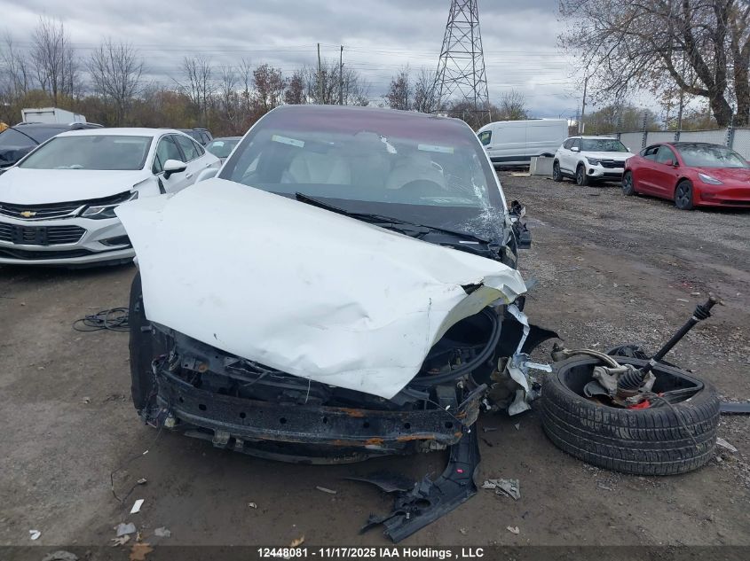 2020 Tesla Model X VIN: 5YJXCDE45LF266385 Lot: 12448081