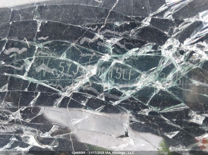 2020 Tesla Model X VIN: 5YJXCDE45LF266385 Lot: 12448081