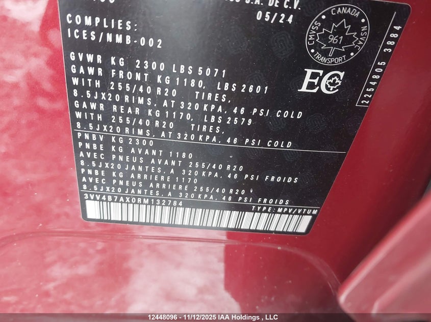 3VV4B7AX0RM132784 2024 VOLKSWAGEN TIGUAN photo no. 9