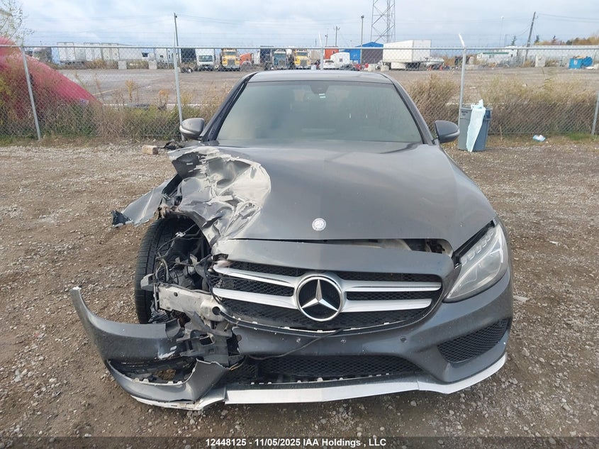 2016 Mercedes-Benz C 300 4Matic VIN: 55SWF4KB0GU104822 Lot: 12448125