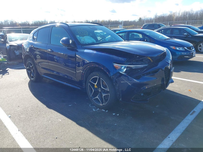 ZASPAKBN7L7C75349 2020 Alfa Romeo Stelvio Ti auction photo 1