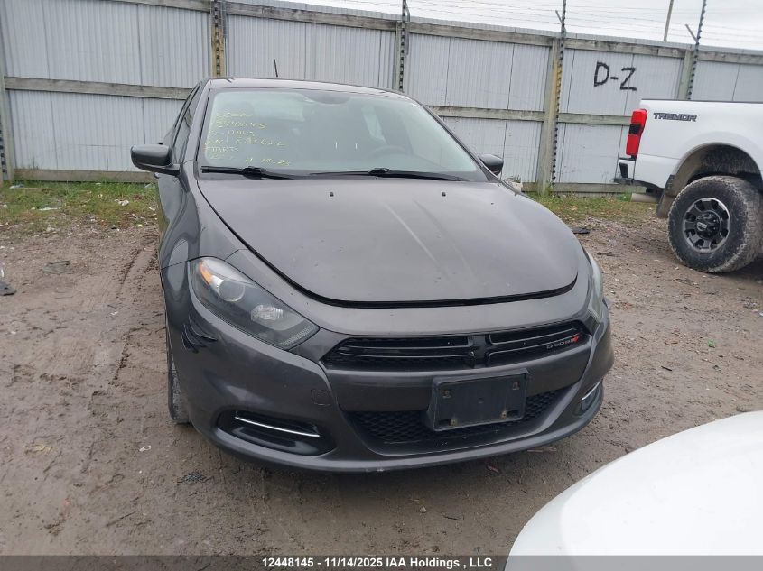2014 Dodge Dart Sxt VIN: 1C3CDFBB5ED833686 Lot: 12448145