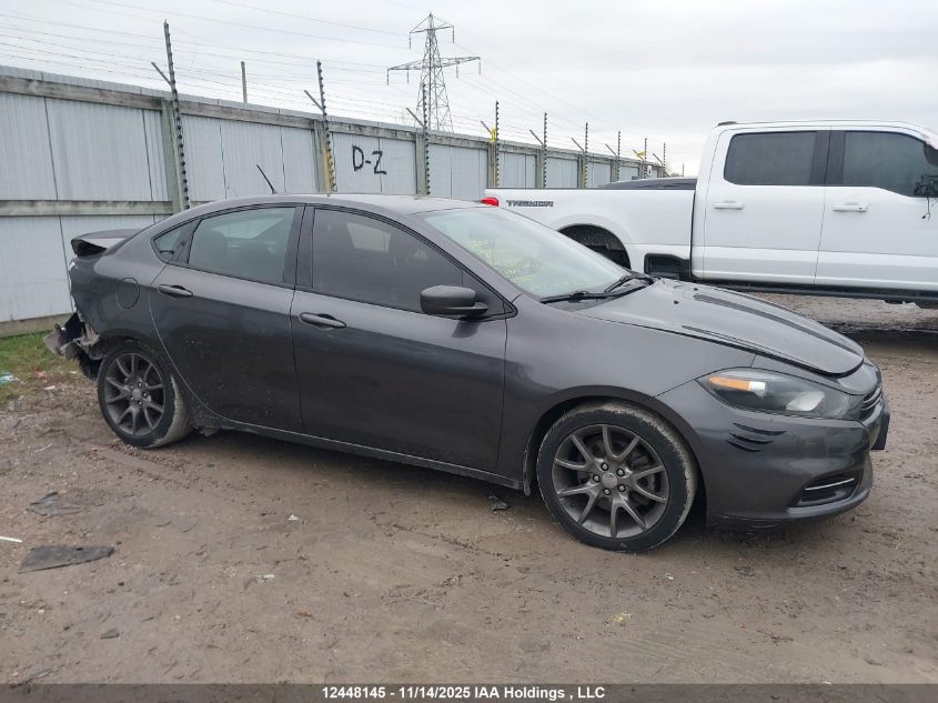 2014 Dodge Dart Sxt VIN: 1C3CDFBB5ED833686 Lot: 12448145