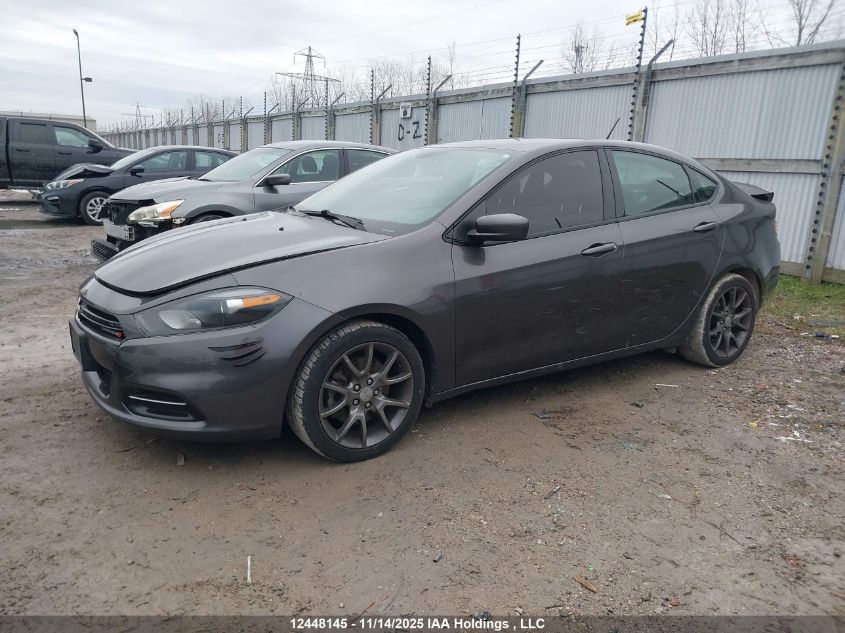 2014 Dodge Dart Sxt VIN: 1C3CDFBB5ED833686 Lot: 12448145