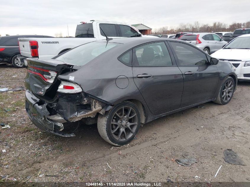 2014 Dodge Dart Sxt VIN: 1C3CDFBB5ED833686 Lot: 12448145